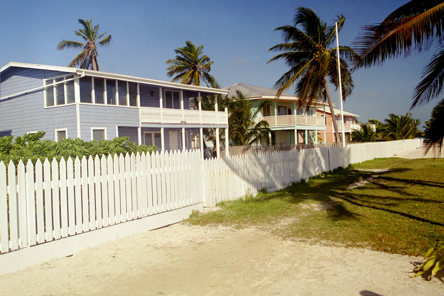 Holiday homes on St. George's Caye